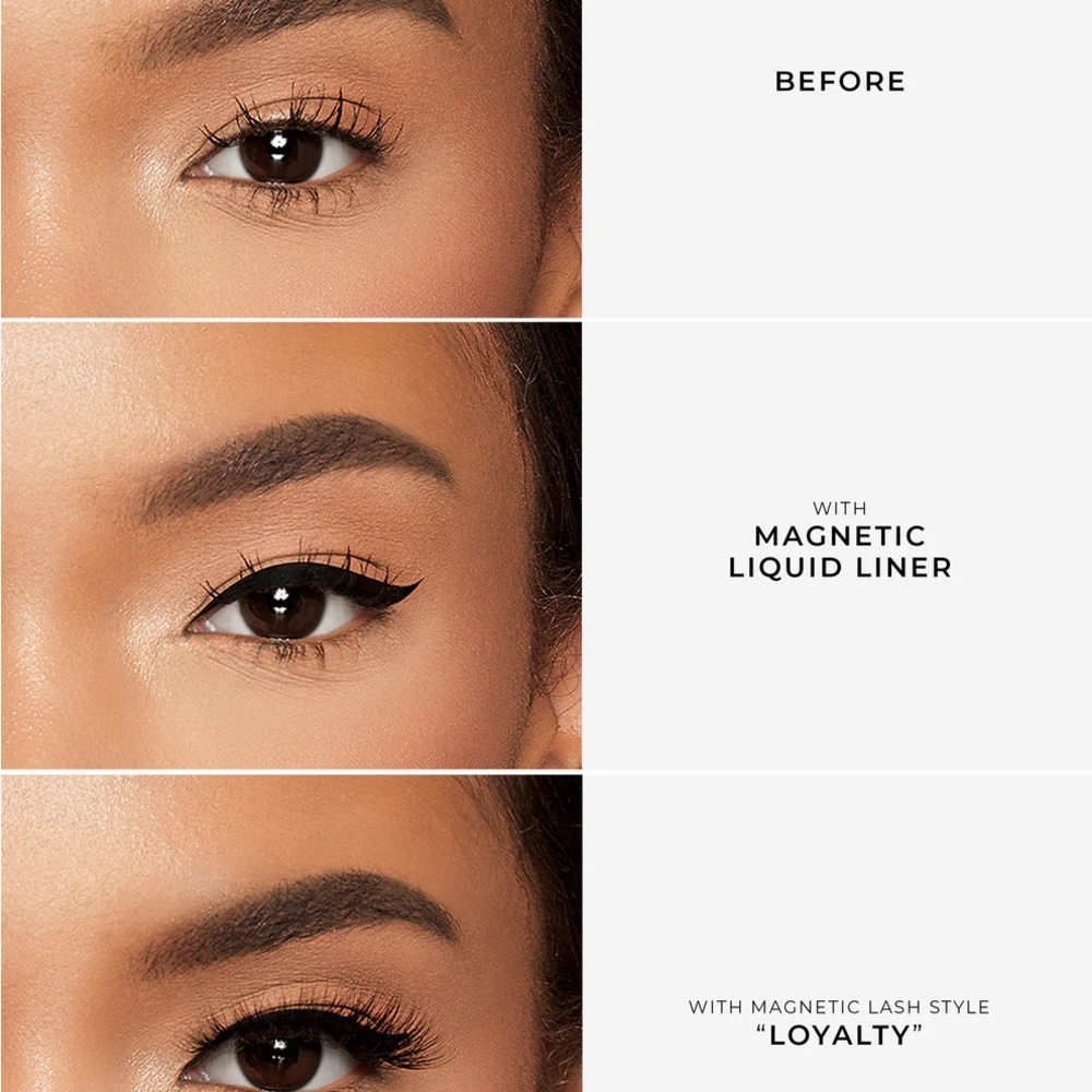 🔥Rare🔥 Lilly Lashes: Loyalty- Reusable Black Magnetic Eyelashes - Picture 6 of 8